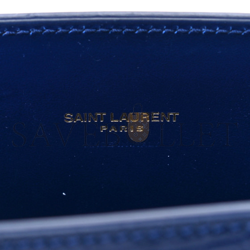 Y*L blue croc embossed leather nano classic sac de jour tote 392035dnd1n4150 (22*18*10.5cm)